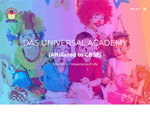 Tablet Screenshot of dasuniversalacademy.com